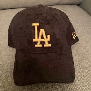 Los Angeles Dodgers New Era Suede Strapback baseball cap